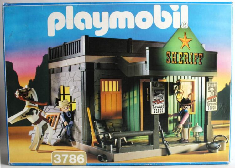 Playmobil western window with bars for sheriff office bank/old/new 