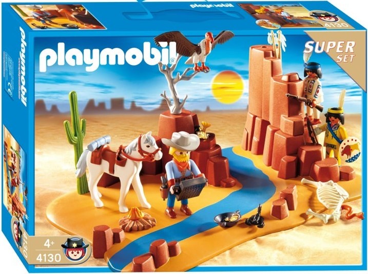 Playmobil western/Indians/Cactus/cowboy/cavalry/officer 