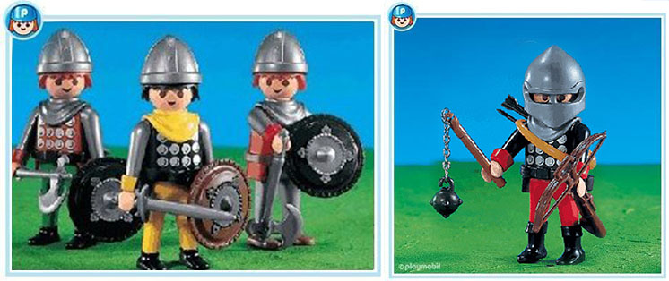 Playmobil medieval knights, add-on set 7674 and 7673