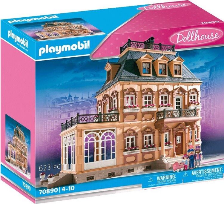 Playmobil Small Exterior Wall White Wallpaper House 5300 Floor 7411
